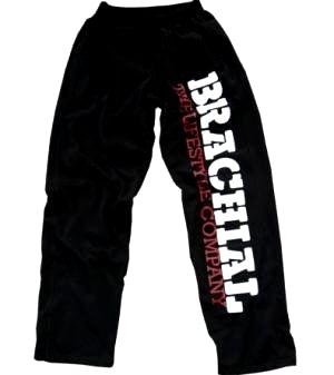 Brachial Træningsbukser   Gym  Sort Hvid